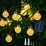 Guirnalda Luces Exterior - 60 Led 11.5M Iluminacion Jardin Impermeable IP65, Luces Navidad Farolillos Exterior Luces De Hadas para Decorativas, Navidad, Habitacion, Fiesta, Terraza, Jardín, Bodas