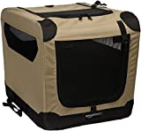 Amazon Basics - Transportín para perros, blando, plegable, 53 cm