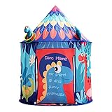Benebomo Tienda de campaña para niños de Dinosaurios, cabaña niños,Tienda Infantil niño,Casitas Infantiles Tela, Tienda de campaña Infantil de dragón en Interiores y Exteriores, niños y niñas