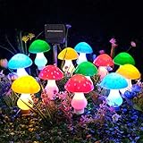 Nowsok 8 Led Guirnalda Luces Exterior Solares, 8 Modos, Funciona Con EnergÃa Solar, Luces Solares Exterior Hadas JardÃn Para Decoración de JardÃn, Patio, Paisaje, Césped, Camino, Boda, Fiesta