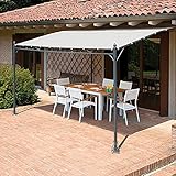 Cenador pérgola de jardín, 3 x 4 m