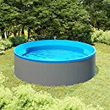Fest-night Piscina Desmontable, Swimming Pool, Tejido de PVC, Construcción Robusta, Fácil Montaje, Compacta