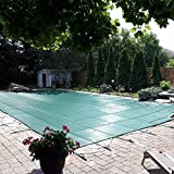 VEVOR Cubierta de Seguridad para Piscina Tamaño de Cubierta 5,47 x 11,47 m, Cobertor de Piscina Tamaño de Piscina 4,87 x 11 m, Lona de Piscina, para Todo Tipo de Piscinas como Hogar, Jardín, Hotel