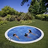 Gre M295056 - Piscina de Acero enterrada Redonda Sumatra kpe3527